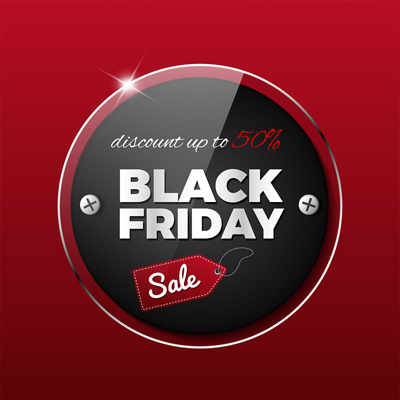  “50 %” Noir la vente du vendredi commence demain