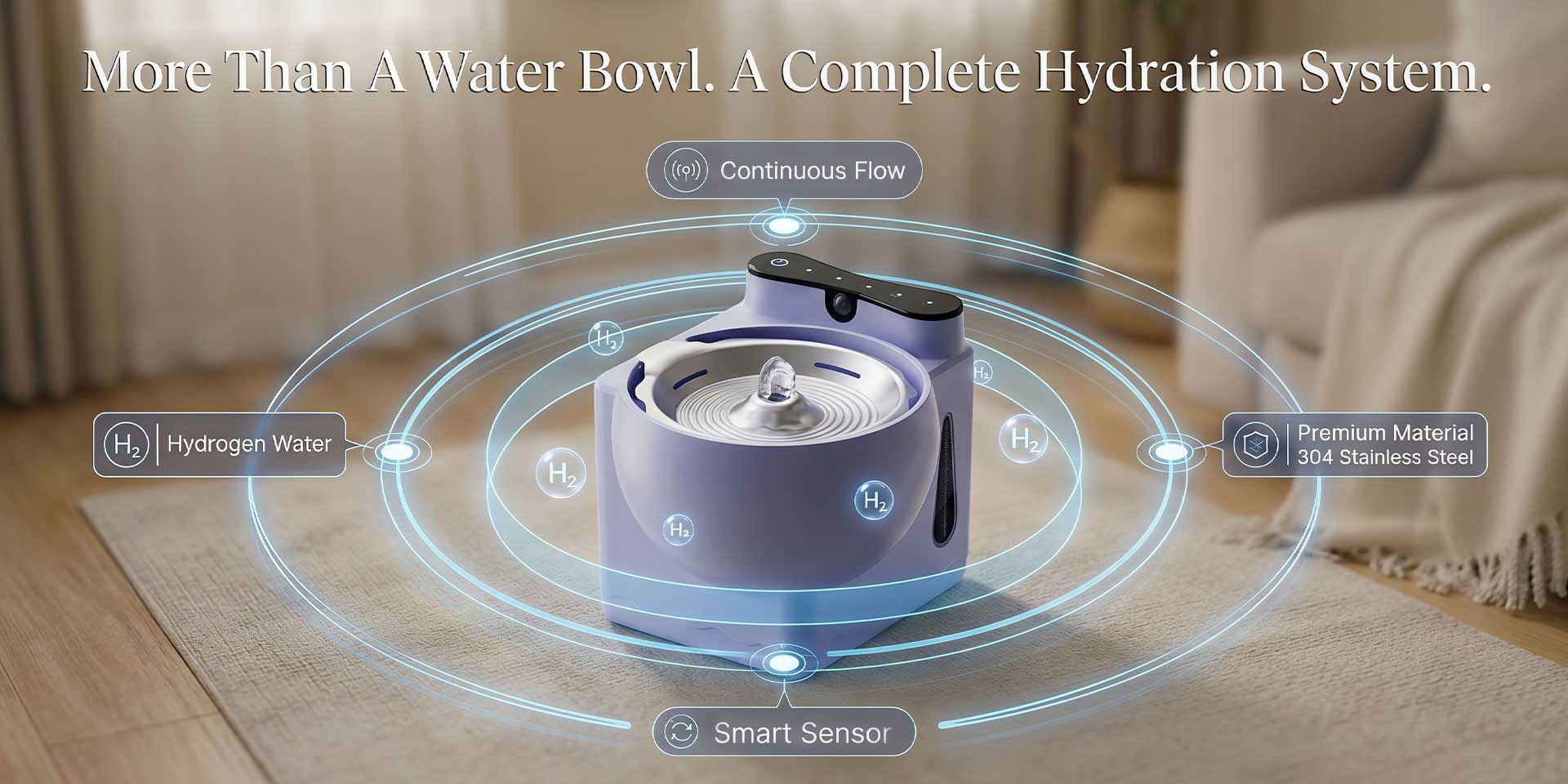Advanced Hydrogen Technology for Smarter Pet Hydration