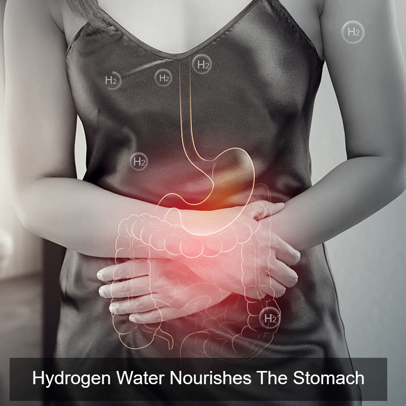 L'eau d'hydrogène peut nourrir l'estomac, l'effet n'est pas un peu Bit. 