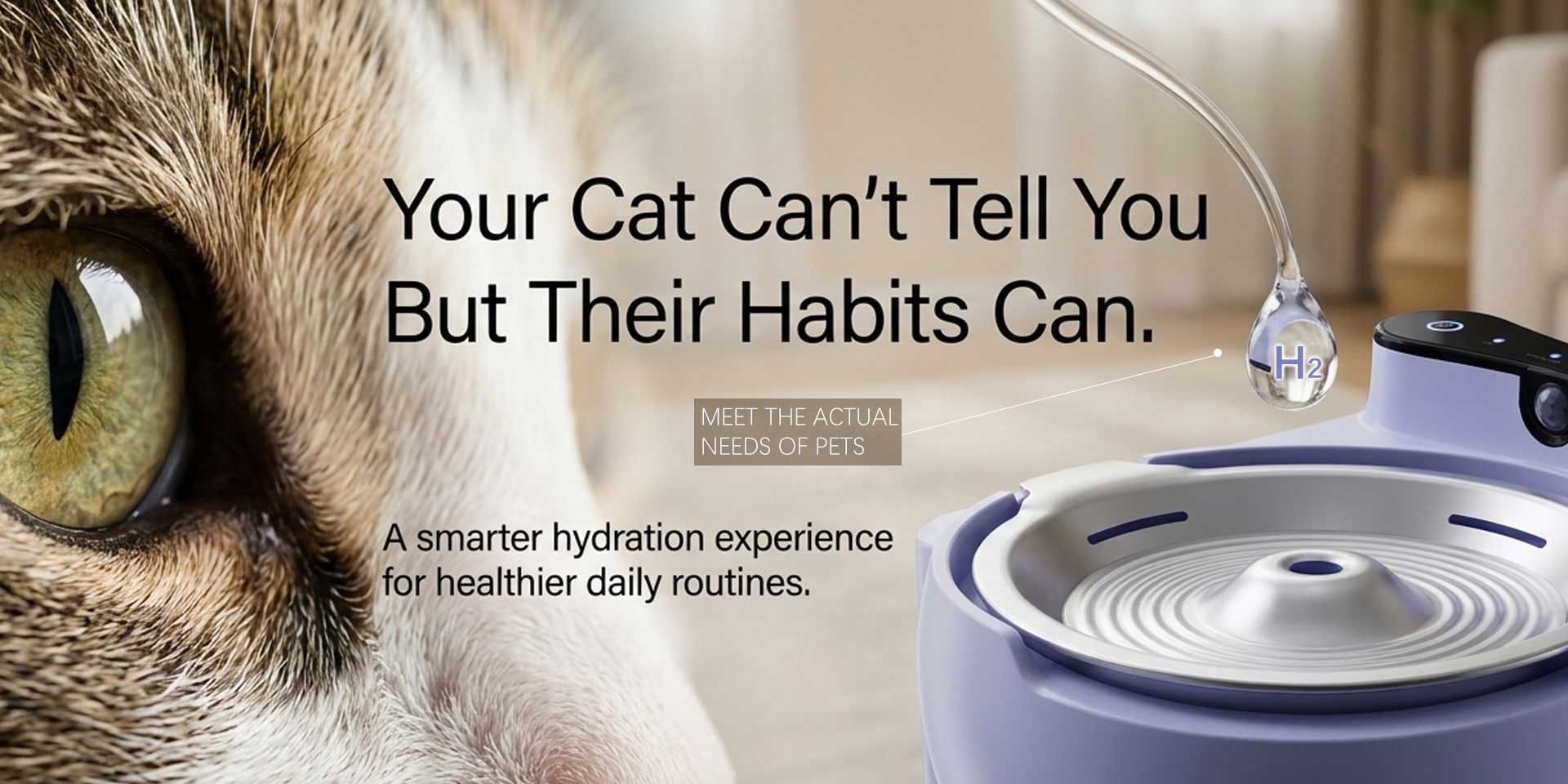 Smart Pet Water Fountain with 5-Stage Filtration & Hydrogen Technology | Up to 1,800 ppb